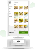 Clover Kiosk payment terminal